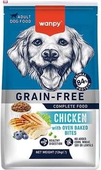 Сухий беззерновий корм Wanpy Adult Dog Grain Free Chicken для собак віком від 1 року, з куркою 12 кг (6927749823131)