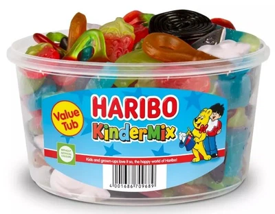 Жувальні цукрки асорті HARIBO Kinder Mix 1кг