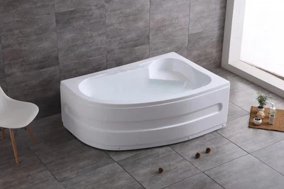 Ванна акриловая Vivia 1700х1000х520 мм асимметричная белая
