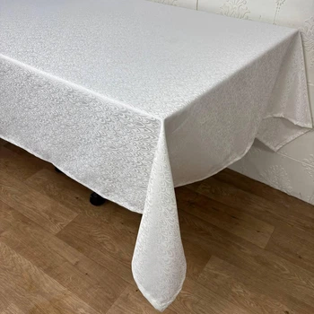 Скатертина жакардова 140х180 см Cream