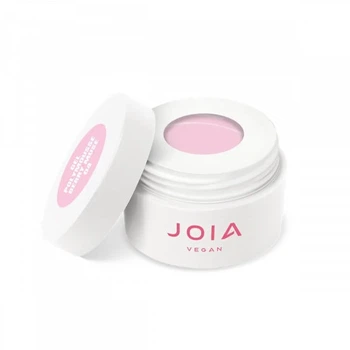 Акрил-гель JOIA vegan PolyMousse Gel 04 Berry Muse для укрепления и моделирования нежный розовый 15 мл