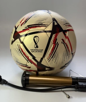 Футбольний м'яч fifa world cup qatar 2022 / М'яч футбольний розмір 5 Fifa 2022 Золотистий