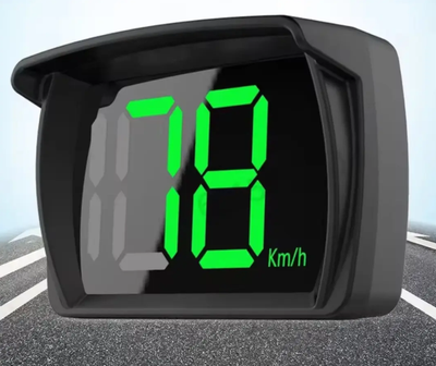 Автомобільна проекція швидкості HUD GPS від USB зелений колір цифр