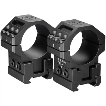 Кільця 30 мм / 34 мм DISCOVERY Heavy Duty Angle-Adjustable регульований нахил 30/60/90 MOA (2601006) на Picatinny