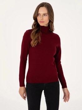 Свитер вязаный женский Pierre Cardin G022SZ0TK-000-2334798(Vişne) M Вишневый (8683859265916)