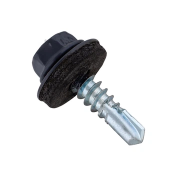 Кровельный саморез Krep Tech SDS RAL7024 Mat 4,8*35 мм 50 шт графит