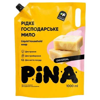 Мило рідке господарське PINA "Universal", дой-пак 1000 мл - 741878