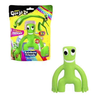 Фігурка, що розтягується Зелений Рейнбоу Френдс GooJitZu / Heroes Of Goo Jit Zu Rainbow Friends Green