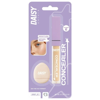 Консиллер для лица со спонжем DAISY COLORS №01, 3,5г - 734371