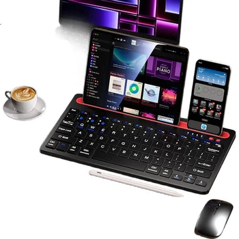 Клавиатура BIAZE PB554, беспроводная/Bluetooth, для iPad/планшетов