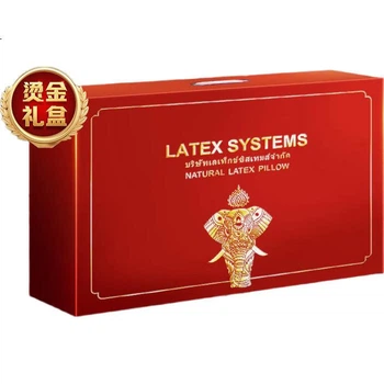 Подушка латексная Latex Systems Thailand 94%, массажная, для шеи, подарочная