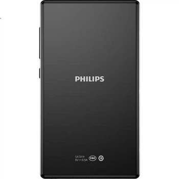 Музичний плеєр PHILIPS SA5819 MP3/MP4, 5,0-дюймовий дисплей, 4+64 ГБ пам'яті, Android 9.0, доступ до Інтернету WIFI