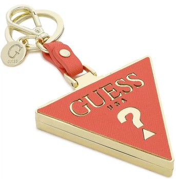 Brelok do kluczy Guess RW7424 2w1 z lusterkiem Coral (7628067511043)