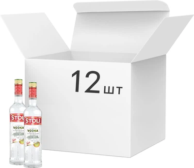 Упаковка водки Stoli 0.7 л 40% х 12 шт (14750021000147)