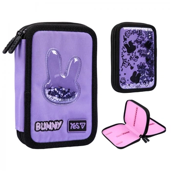 Пенал твердий Yes подвійний Shiny Bunny HP-01 (533708)