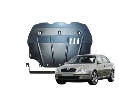 Защита двигателя Houberk для Skoda Octavia A5 (2004-2013)(V: Webasto, Как штатный пластик)