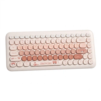 Клавиатура беспроводная Lenovo K520 Wireless/Bluetooth Pink