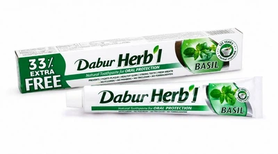 Зубная паста DABUR HERB'L Базилик 75+25г