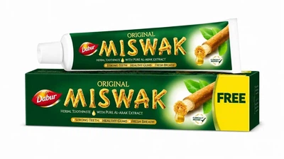 Зубная паста DABUR MISWAK Травяная 50+25г
