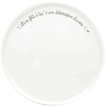 Talerz La Porcellana Bianca Gli Onesti okrągła Biała 32 cm (8018594833692)