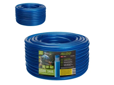 Шланг армированный 3-х слойный Alloid Pro AZURE SNAIL 3/4" 50м