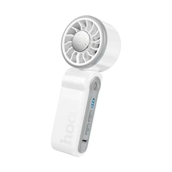Портативний вентилятор HOCO HX604 Ice pack series lightweight portable fan 3 Levels White