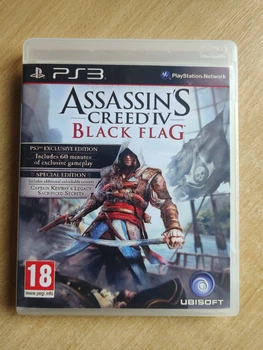 Игра диск Assassin's Creed IV: Черный Флаг PS3 Б/У [RUSSOUND]