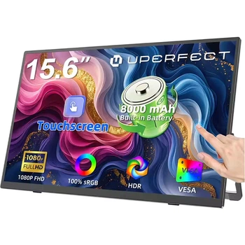 Портативный монитор UPERFECT 15.6" Touch FHD 60Hz 8000mAh [171122]