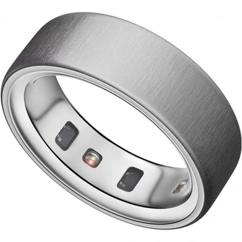 Смарт-кільце Oura Ring 4 Brushed Silver Size 7 (JZ90-54220-07)