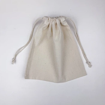 Мішечок S bag-in-bag для сумки макраме бавовняний 20х20см айворі (1253504)