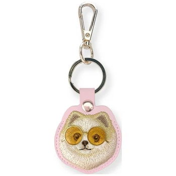 Чохол Nimmy для локатора Glasses Cool and Cute Dog Pink (6971080318788)