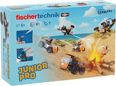 Klocki konstrukcyjne Fischertechnik Junior Pro 81 elementów 576100 (4048962549249)