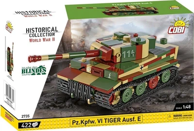 Klocki konstrukcyjne Cobi Historical Collection Pz. Kpfw. VI Tiger Ausf. E 422 elementy COBI-2735 (5902251027353)