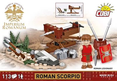 Klocki konstrukcyjne Cobi Roman Scorpio 113 elementów COBI-20079 (5902251200794)