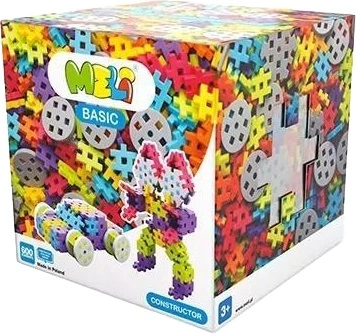 Klocki konstrukcyjne Meli Basic 600 elementów 50045 (5902431290089)