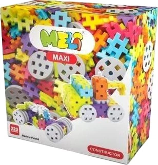 Klocki konstrukcyjne Meli Maxi 220 elementów 50422 (5902431290850)