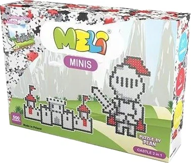 Klocki konstrukcyjne Meli Minis Castle 2 w 1 500 elementów 50340 (5902431291338)