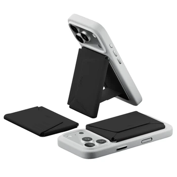 Магнитный кошелек-штатив Moft Agile Travel Black with MagSafe (MB005S-1-JTBK)