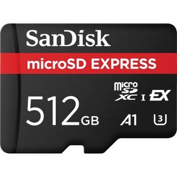 Карта памяти SanDisk 512GB microSDXC class 10 UHS-I U3 A1 Express (SDSQXFN-512G-GN4NN)