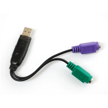 Переходник USB на PS/2 для клавиатуры и мыши