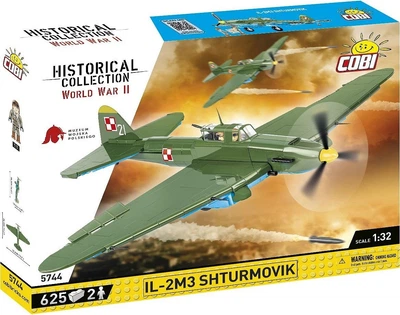 Klocki konstrukcyjne Cobi IL-2M3 Shturmovik 625 elementów COBI-5744 (5902251057442)