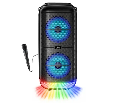 Bluetooth динамік Media-Tech BT POWER AUDIO MT3183 50W Радіо FM Мікрофон Караоке Чорний