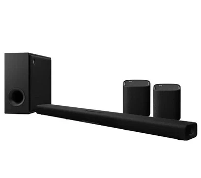Саундбар Yamaha TRUE X BAR 50 A SR-X50A + 2x WS-X1A 4.2.1 Wi-Fi Bluetooth AirPlay Dolby Atmos Чорний