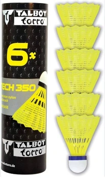 Волани Talbot Tech 350 Shuttle yellow, MEDIUM 6 шт. (479103)