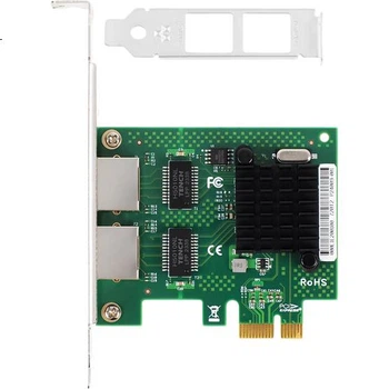 Сетевая карта FLYBISH NA5720-T2 гигабитная двухпортовая PCI-E