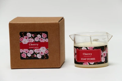 Свічка масажна Soap Stories Cherry 70 грам