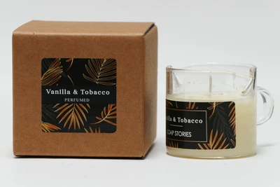 Свічка масажна Soap Stories Vanilla-Tobacco 70 грам