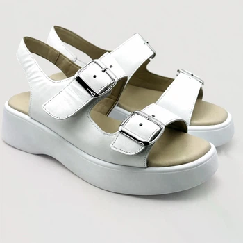Жіночі босоніжки Patterns 720639-2 37 (23,5 см) білі