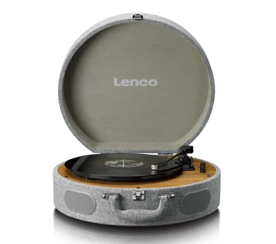 Програвач вінілових дисків Lenco LS-66GY Манульний Привід на ремені Bluetooth Сірий