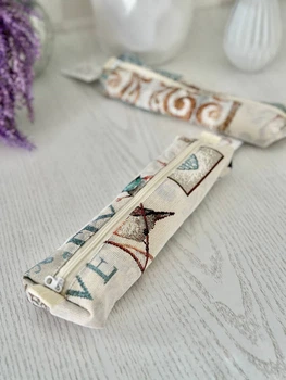 Пенал Limaso PEN CASE 1 EDEN468 7x23 см Гобелен Голубий